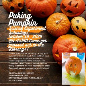 Pumpkin Science Experiment