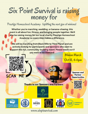 Minion March Flyer