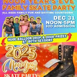 Skater's Choice Panama City Noon Year's Eve Family Skate Party