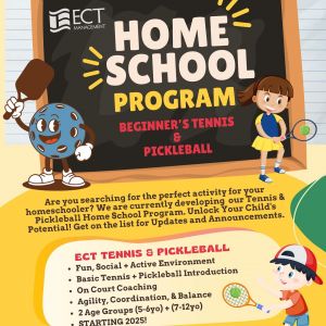 Emerald Coast Tennis and Pickleball Homeschool Program