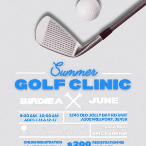 Birdie A Golf Freeport Kids Summer Golf Clinic