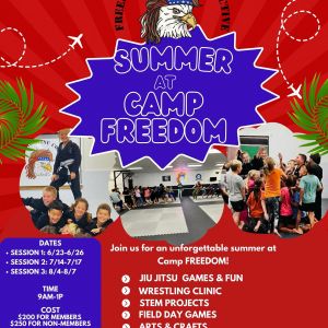 Freedom Jiu Jitsu Collective Summer at Camp Freedom