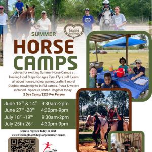 Healing Hoof Steps Summer Horse Camps