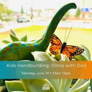 Panama City Center for the Arts Kids Handbuilding: Dinos with Dad