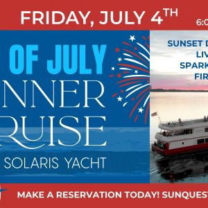 Solaris Yacht 4th of July Dinner Cruise