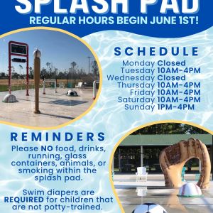 Leon Miller Splash Pad at Cain Griffin Park