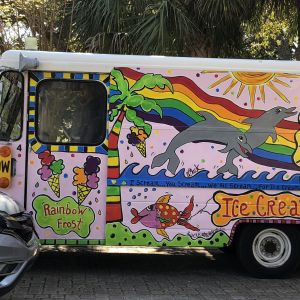 Rainbow Frost Ice Cream Truck