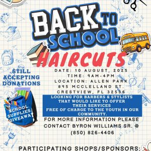 Free Haircuts and School Supplies at Allen Park Crestview