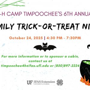 Camp Timpoochee Niceville Family Trick or Treat Night