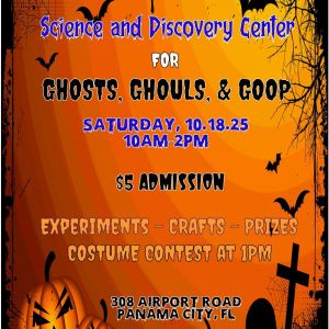 Science and Discovery Center Ghosts, Ghouls, and Goop