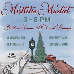 Main Street DeFuniak Springs Mistletoe Market