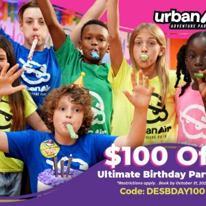 Urban Air Destin Ultimate Birthday Party Deal