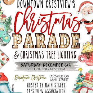Downtown Crestview Christmas Parade and Tree Lighting