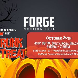 Forge Martial Arts SoWal Trunk or Treat
