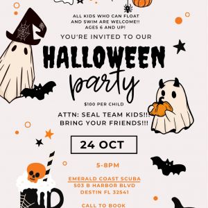 Emerald Coast Scuba Kids Halloween Party