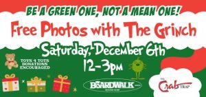 The Crab Trap FWB Photos with "The Mean and Green One"