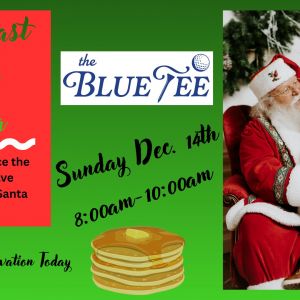 The Blue Tee Niceville Breakfast with Santa