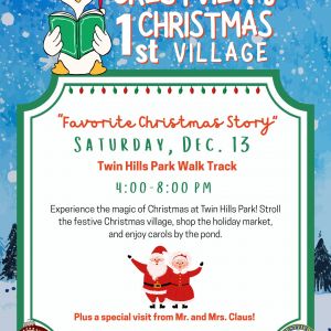 Crestview's Christmas Village in the Park