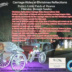 DeFuniak Springs Christmas Reflections Carriage Rides