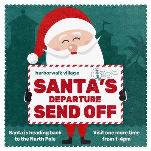 HarborWalk Village Santa's Send Off