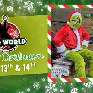 ZooWorld Panama City Cajun Christmas with the Green Christmas Monster