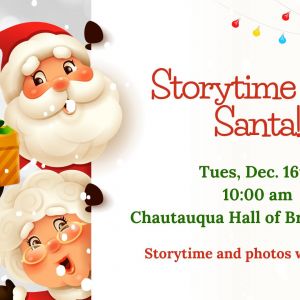 Walton-DeFuniak Library Storytime with Santa