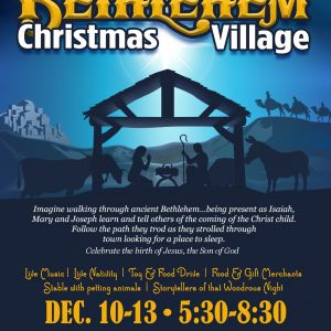 Capt. Anderson’s Marina Bethlehem Christmas Village