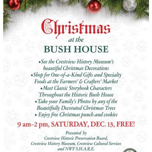 Christmas at the Bush House in Crestview