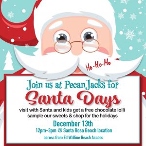 Pecan Jack's Candy Kitchen Santa Days