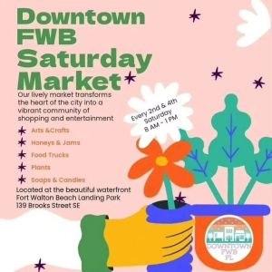 Downtown Fort Walton Beach Saturday Market