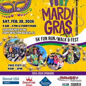 Fort Mardi Gras Fun 5k Run/Walk & Fest at Ferry Park