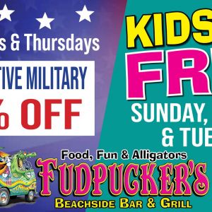 Fudpucker's Kids Eat Free