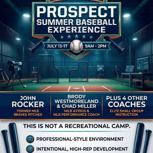 Boom Boom Room SRB Prospect Summer Baseball Experience