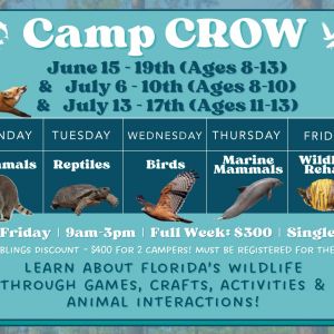 Emerald Coast Wildlife Refuge Camp Crow