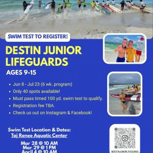 Destin Fire Control District Junior Lifeguard Program