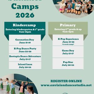 Envision Dance Studio Summer Camps