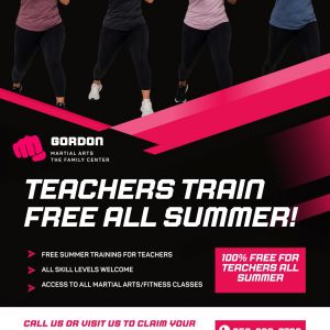 Gordon Martial Arts Crestview Teachers Train Free All Summer