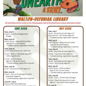 Walton-DeFuniak Library Summer Reading Program