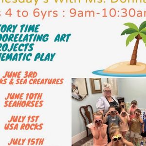 Create with Big Orange House Designs Preschool Summer Art Program