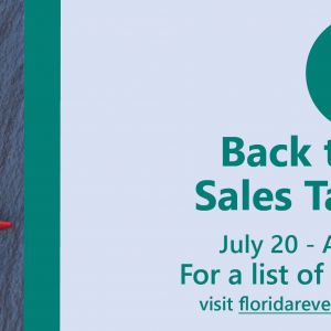 Florida Back to School Sales Tax Holiday