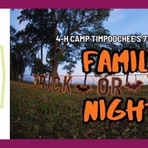 Camp Timpoochee Niceville Family Trick or Treat Night