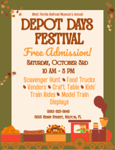 West Florida Railroad Museum Depot Days Festival