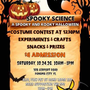 Science and Discovery Center Panama City Spooky Science