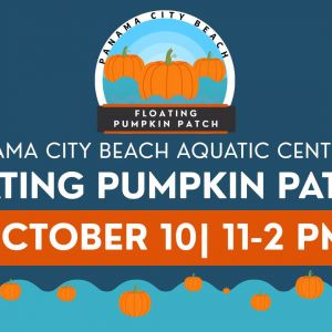 Panama City Beach Aquatic Center Floating Pumpkin Patch