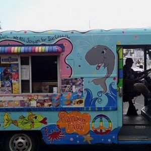 Rainbow Frost Ice Cream Truck