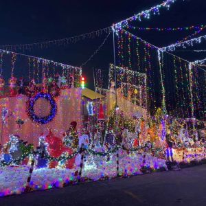 Scott Fester's Holiday Lights at Grace Presbyterian Church Panama City