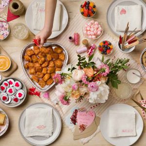 Chick-Fil- A Valentine Heart Trays