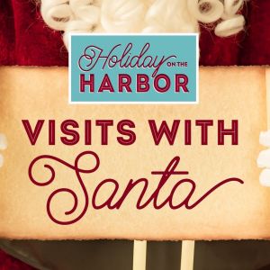 HarborWalk Village Visits with Santa