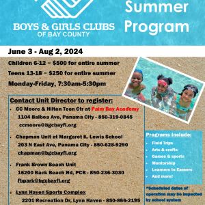 Boys and Girls Club of Bay County: Summer Program