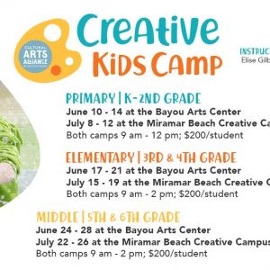 Cultural Arts Alliance Art Camp for Kids